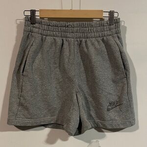 Nike Women's Athletic fleece Gray Shorts